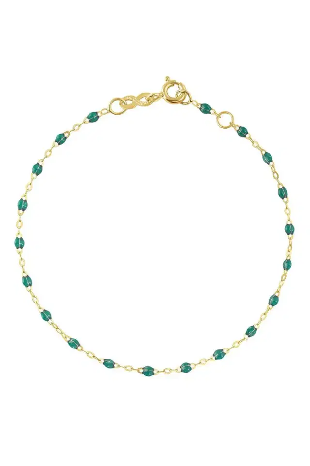 Gigi Clozeau Classic Gigi Anklet - Emerald