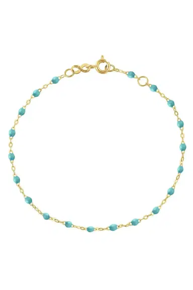 Gigi Clozeau Classic Gigi Anklet - Turquoise Green | Thumbnail 1 Gigi Clozeau Classic Gigi Anklet - Turquoise Green | Thumbnail 1