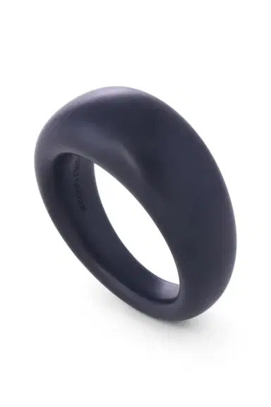 SIDNEY GARBER French Dome Ring - 10mm - Titanium | Thumbnail 5