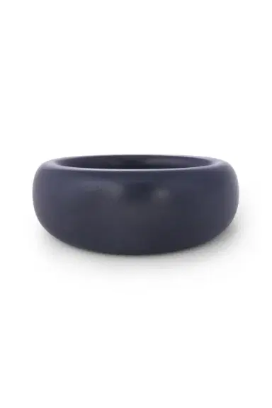 SIDNEY GARBER French Dome Ring - 10mm - Titanium | Thumbnail 1