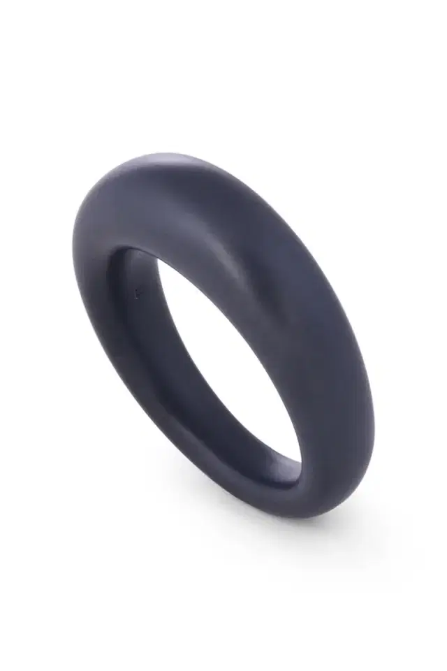 SIDNEY GARBER French Dome Ring - 7mm - Titanium