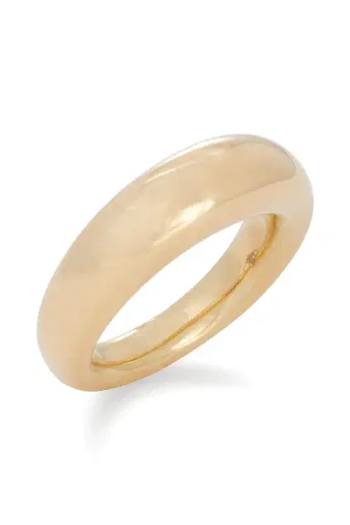 SIDNEY GARBER French Dome Ring - 7mm - Yellow Gold | Thumbnail 5
