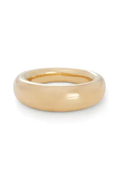 SIDNEY GARBER French Dome Ring - 7mm - Yellow Gold | Thumbnail 1