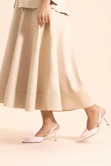 Manolo Blahnik Maysli Slingback 70 | Thumbnail 4 Manolo Blahnik Maysli Slingback 70 | Thumbnail 4