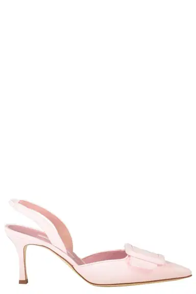 Manolo Blahnik Maysli Slingback 70 | Thumbnail 1 Manolo Blahnik Maysli Slingback 70 | Thumbnail 1