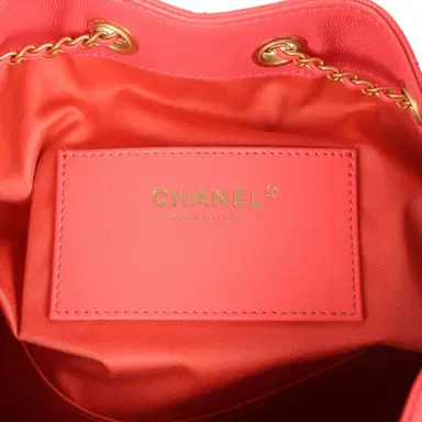 Chanel Chanel Small 25 Hobo Bag Coral Pink Caviar Antique Gold Hardware | Thumbnail 9 Chanel Chanel Small 25 Hobo Bag Coral Pink Caviar Antique Gold Hardware | Thumbnail 9