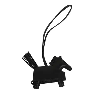 HERMÈS Hermes Rodeo Rock Bag Charm PM Black Milo Lambskin Gold Hardware | Thumbnail 2 HERMÈS Hermes Rodeo Rock Bag Charm PM Black Milo Lambskin Gold Hardware | Thumbnail 2