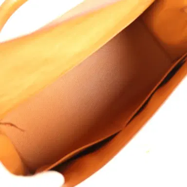 HERMÈS Pre-owned Hermes Kelly Sellier 35 Cognac Ostrich Gold Hardware | Thumbnail 8