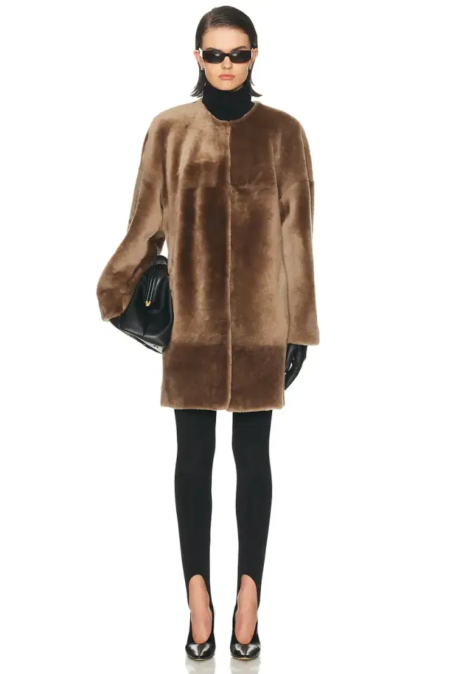 TOVE Roisin Shearling Coat