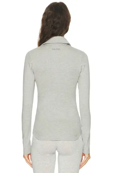 The Attico Long Sleeve Lapel Top | Thumbnail 6 The Attico Long Sleeve Lapel Top | Thumbnail 6