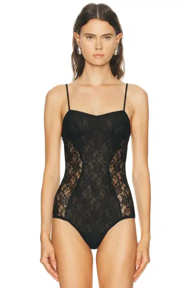 The Attico Lace Bodysuit | Thumbnail 4