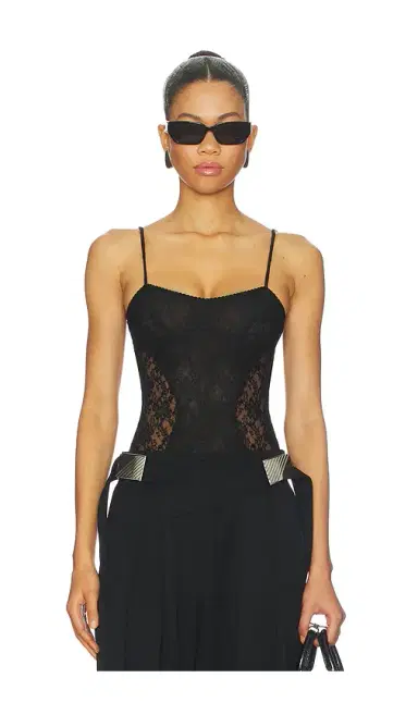 The Attico Lace Bodysuit | Thumbnail 1