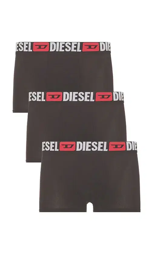Three-Pack All Over Logo Waist Boxers