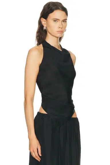 St. Agni Silk Grind Halter Top | Thumbnail 2