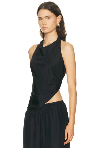 St. Agni Silk Grind Halter Top | Thumbnail 3