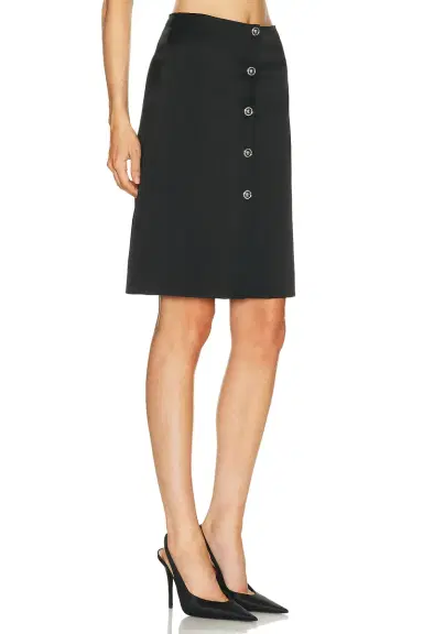 Versace Satin Mini Skirt | Thumbnail 2 Versace Satin Mini Skirt | Thumbnail 2