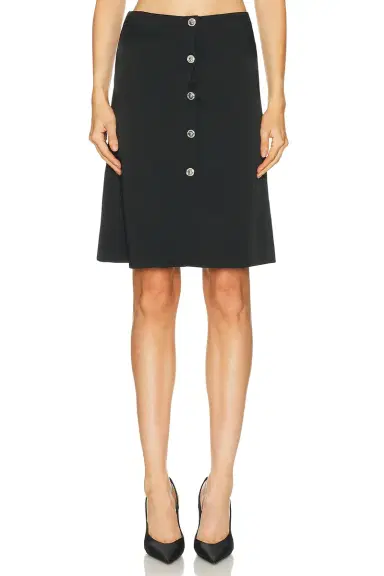 Versace Satin Mini Skirt | Thumbnail 1 Versace Satin Mini Skirt | Thumbnail 1