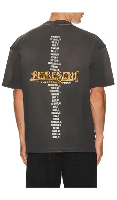 Represent Golden Tour Tee | Thumbnail 2 Represent Golden Tour Tee | Thumbnail 2