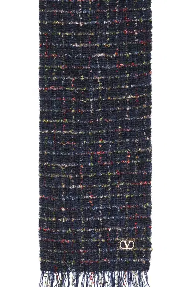 Valentino Garavani Lana Vergine Poliammide Scarf | Thumbnail 3 Valentino Garavani Lana Vergine Poliammide Scarf | Thumbnail 3