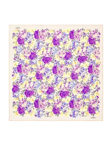 Valentino Garavani Flowerism Fiori Acquarello Shawl | Thumbnail 2