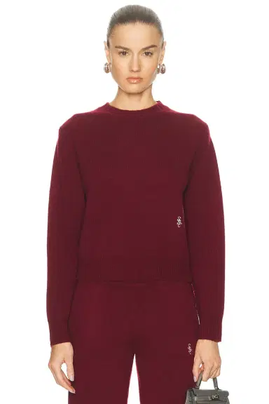 Sporty & Rich Cashmere Sweater | Thumbnail 1 Sporty & Rich Cashmere Sweater | Thumbnail 1