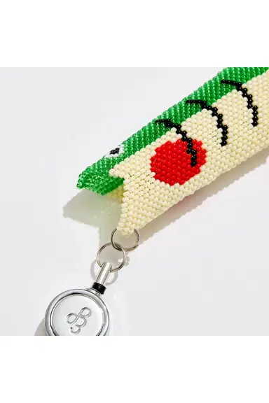 EDIE PARKER Beaded Fish Retractable Lighter Keychain | Thumbnail 2 EDIE PARKER Beaded Fish Retractable Lighter Keychain | Thumbnail 2