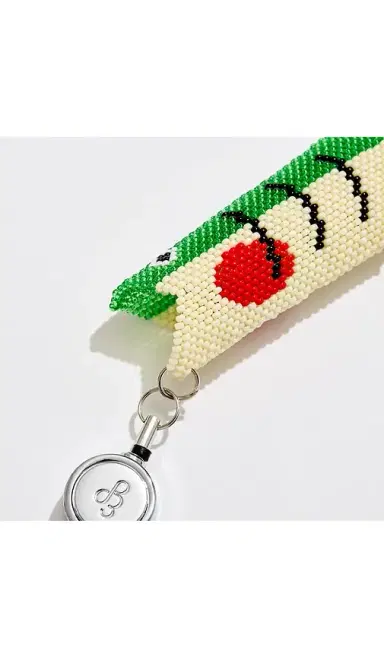 EDIE PARKER Beaded Fish Retractable Lighter Keychain | Thumbnail 4 EDIE PARKER Beaded Fish Retractable Lighter Keychain | Thumbnail 4