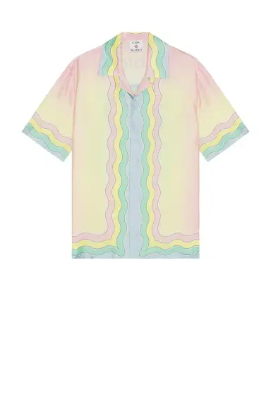 Casablanca For The Love Of Dance Cuban Collar Shirt | Thumbnail 6