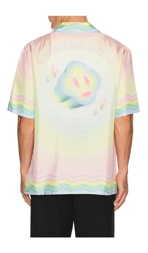 Casablanca For The Love Of Dance Cuban Collar Shirt
