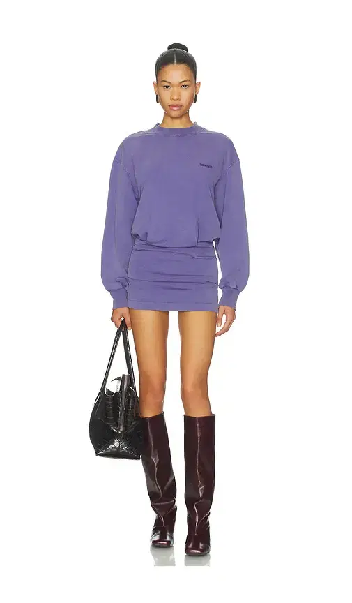 THE ATTICO Sweatshirt Mini Dress