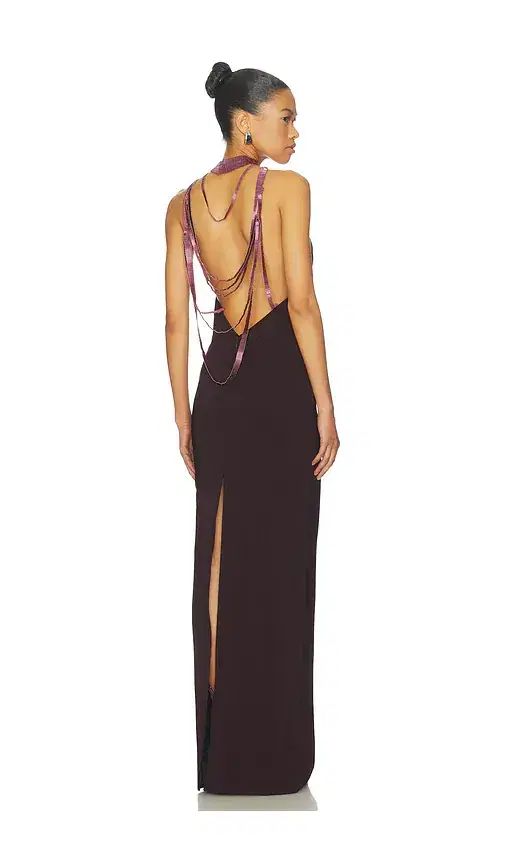 THE ATTICO Chain Gown