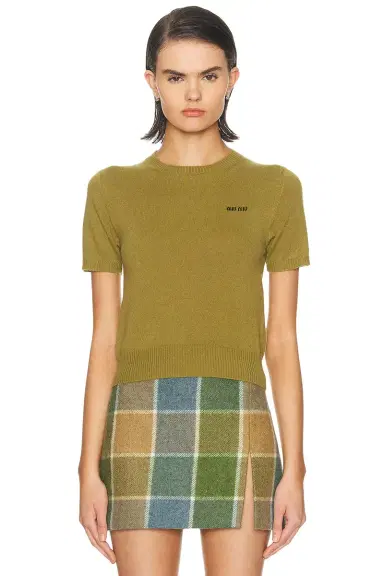 Miu Miu Cashmere Knit Top | Thumbnail 1