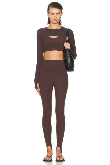Splits59 River High Waist Airweight Stirrup Legging | Thumbnail 7