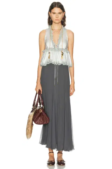 Chloé Sleeveless Lace Top | Thumbnail 4