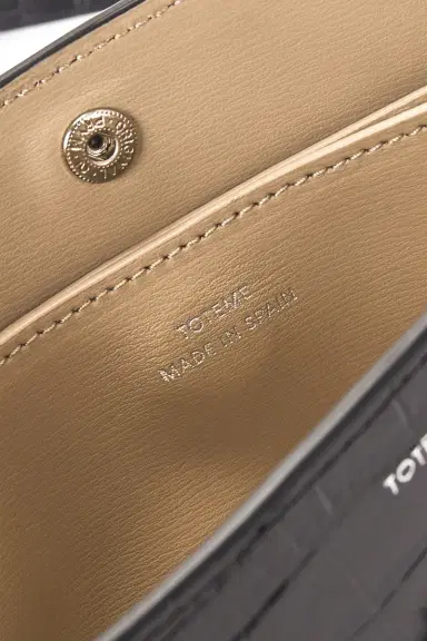 TOTEME Belted Croco Embossed Crossbody Bag | Thumbnail 5 TOTEME Belted Croco Embossed Crossbody Bag | Thumbnail 5