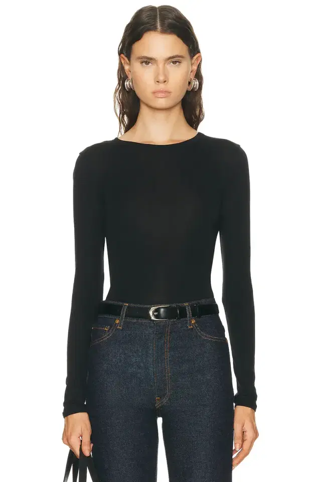 FLORE FLORE Olivia Long Sleeve Top