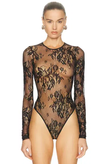 Wardrobe.NYC Evening Lace Bodysuit | Thumbnail 2 Wardrobe.NYC Evening Lace Bodysuit | Thumbnail 2