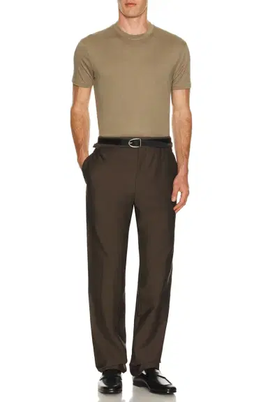 TOM FORD Lyocell Cotton Short Sleeve Crew Neck | Thumbnail 3 TOM FORD Lyocell Cotton Short Sleeve Crew Neck | Thumbnail 3