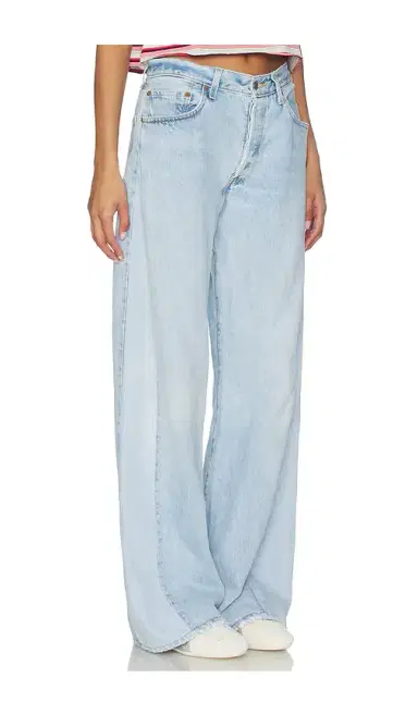 aligrace Retro Oversized Wide Leg Jeans | Thumbnail 2