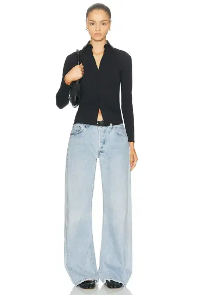 aligrace Retro Oversized Wide Leg Jeans | Thumbnail 7