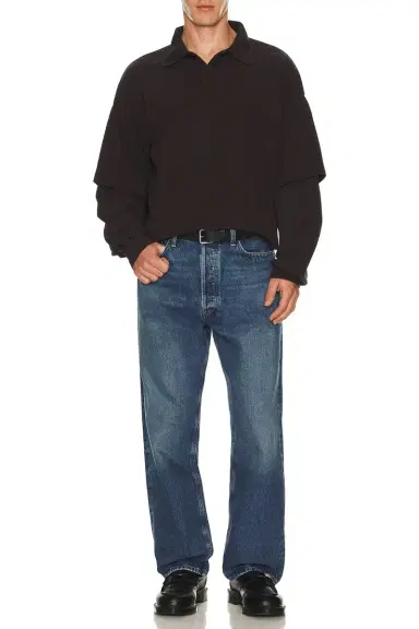 AGOLDE Curren Doublesleeve Polo | Thumbnail 5