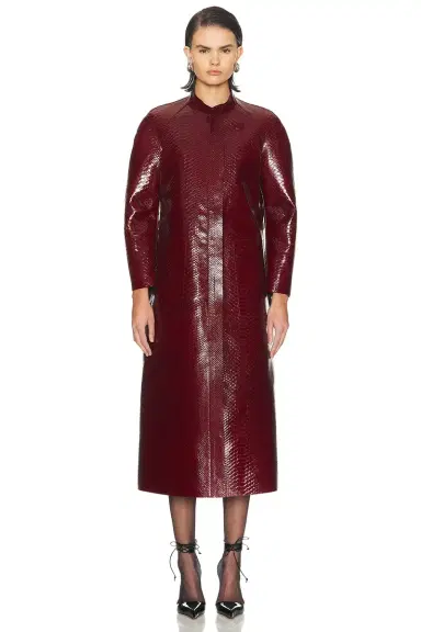 Tom Ford Leather Duchesse Biker Coat | Thumbnail 2 Tom Ford Leather Duchesse Biker Coat | Thumbnail 2