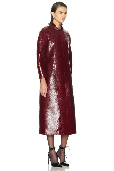 Tom Ford Leather Duchesse Biker Coat | Thumbnail 3 Tom Ford Leather Duchesse Biker Coat | Thumbnail 3
