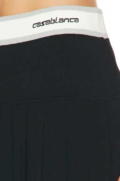 Casablanca Striped Pleated Skirt | Thumbnail 6