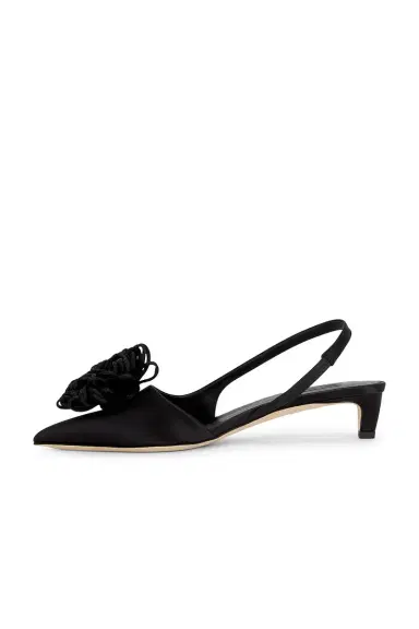 By Malene Birger Laiolo Satin Slingback Pump | Thumbnail 5