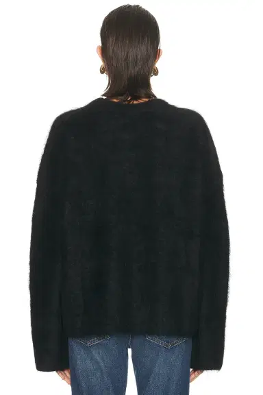 Toteme Boxy Alpaca Knit Sweater | Thumbnail 3