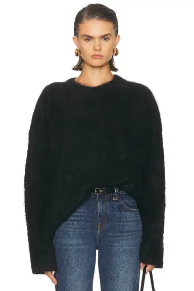 Toteme Boxy Alpaca Knit Sweater | Thumbnail 1