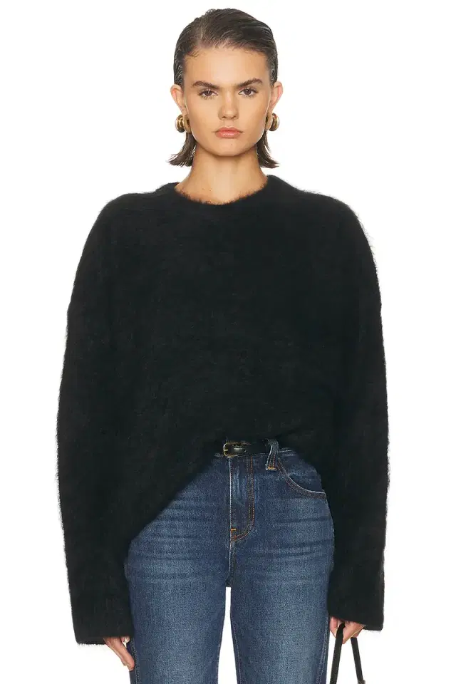 Toteme Boxy Alpaca Knit Sweater