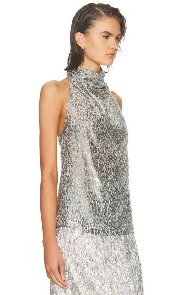 Stella McCartney Fil Coupe Alterneck Top | Thumbnail 2
