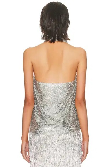 Stella McCartney Fil Coupe Alterneck Top | Thumbnail 3